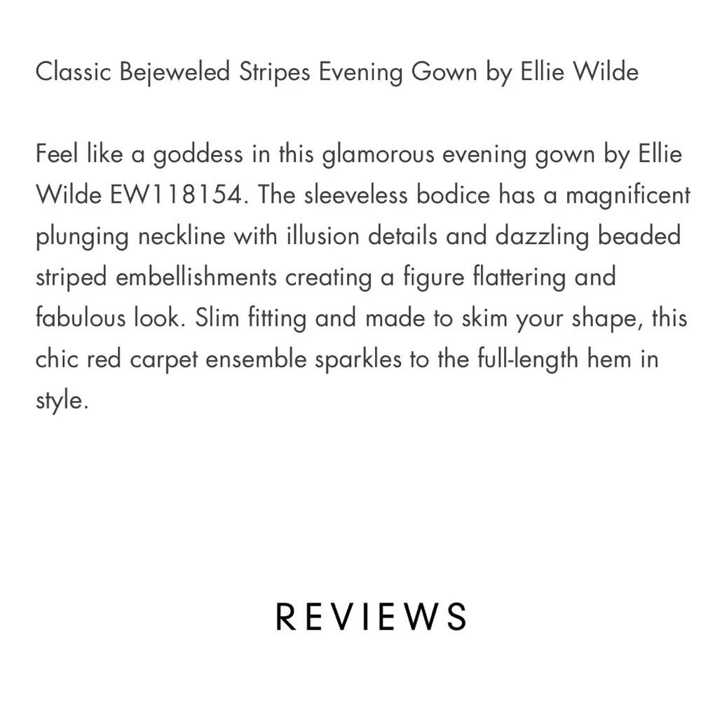 ELLIE WILDE BY MON CHERI special occasion dress - Picture 16 of 16